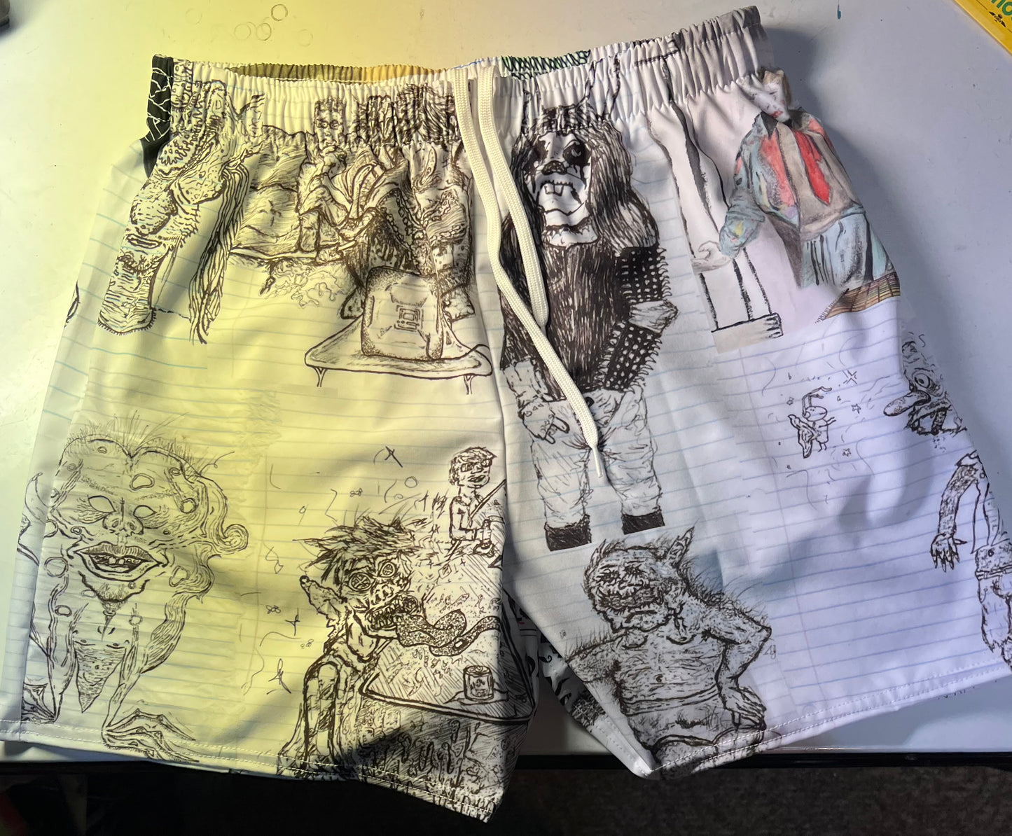 DoodleBug Shorts (front)