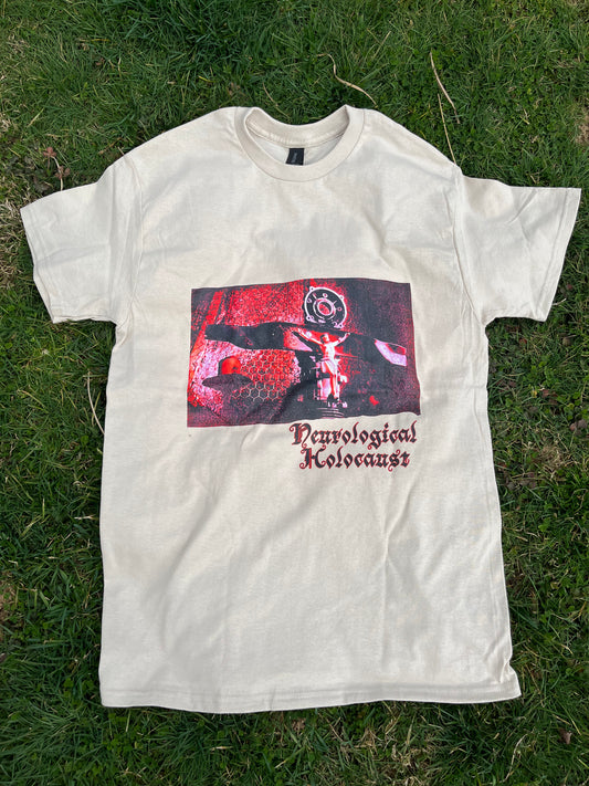 Lawnmower Man Crucifix Tee-Shirt