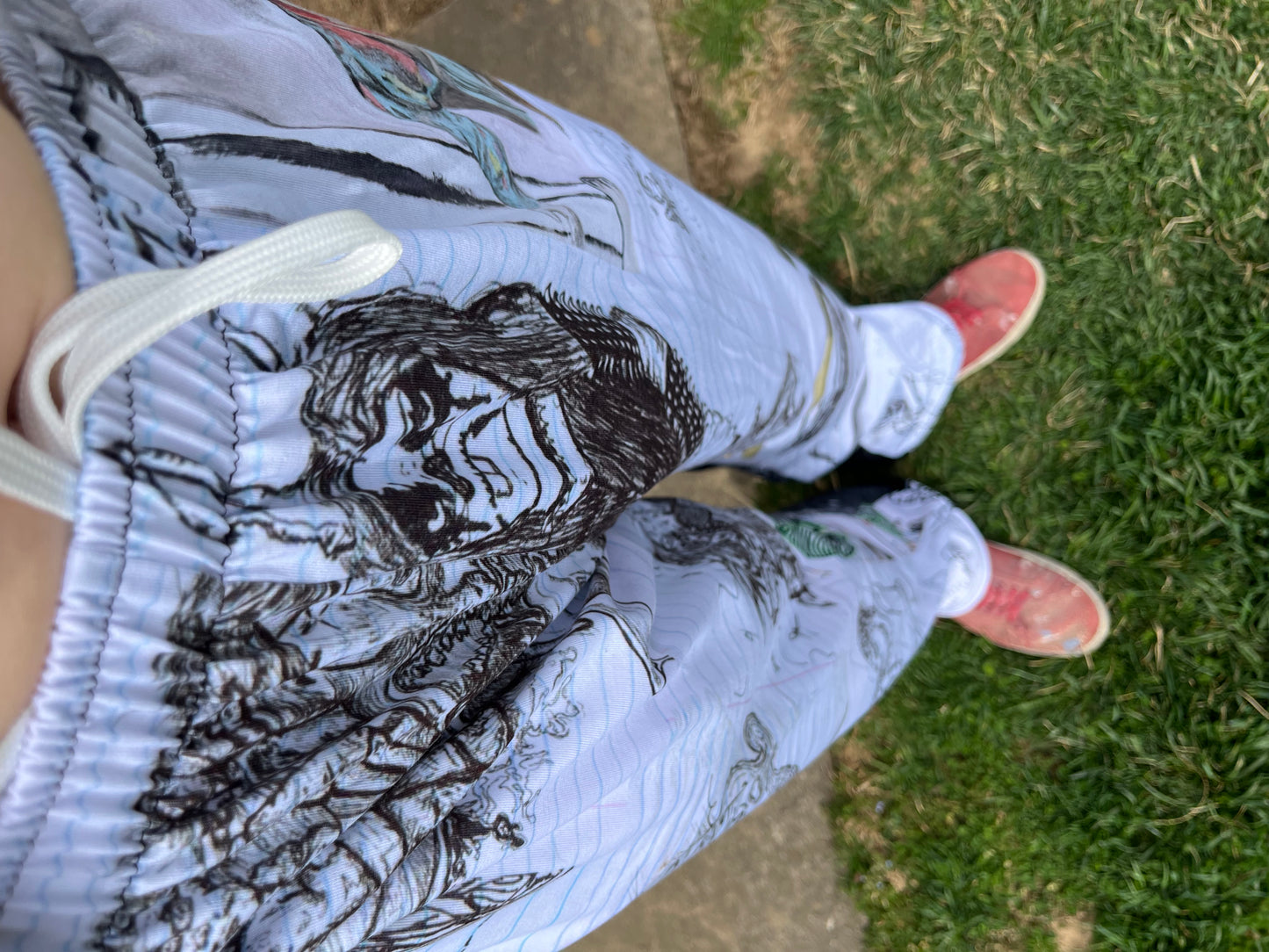 DoodleBug 2.0 All-over-print Unisex Wide-Leg Pants